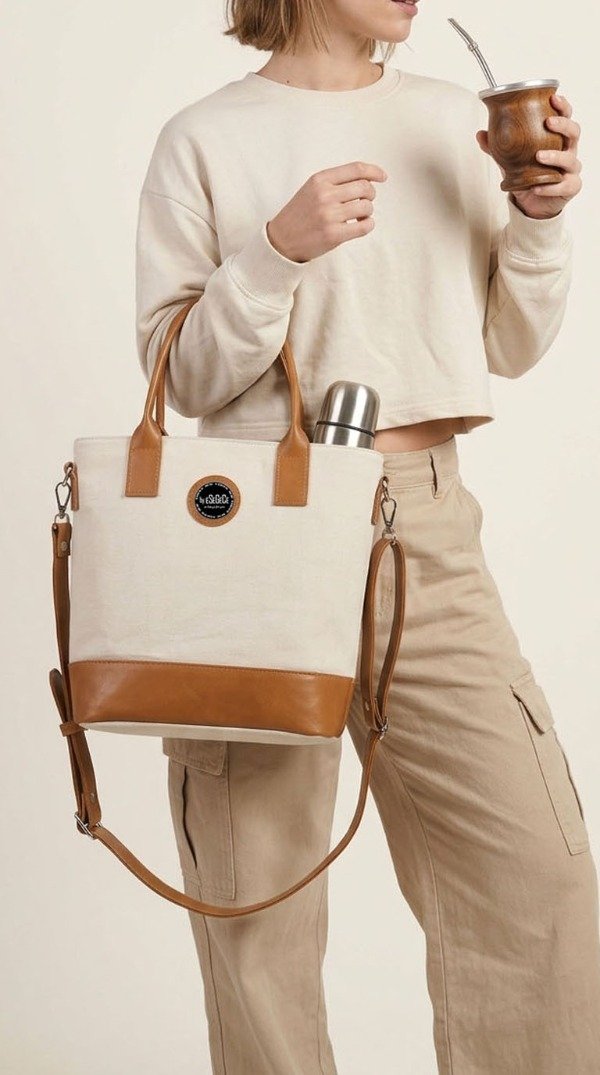 Producto - BOLSO MATERO INNA NATURAL