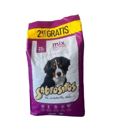Producto - SABROSITOS Mix Adulto x 18 + 2 kg GRATIS