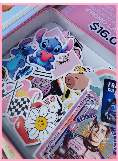 Producto - Pack x 5 stickers vinilicos a eleccion