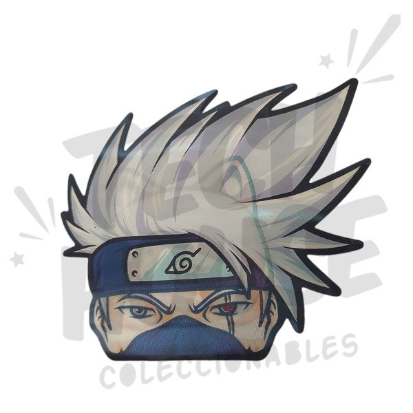 Kakashi Hatake Sticker Lenticular Naruto Tech House Soluciones