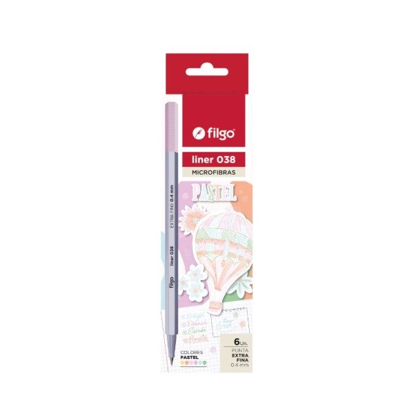 Producto - Microfibras Pastel x6 FILGO