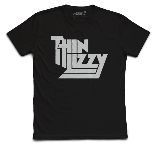 Producto - Thin Lizzy - Logo - Remera Negra