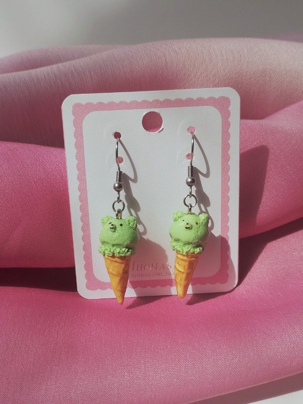 Producto - Conito Teddy pistacho