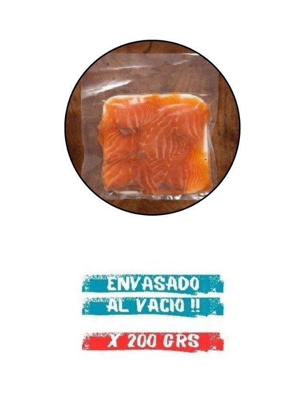 Producto - Salmon ahumado ( x 200 grs)