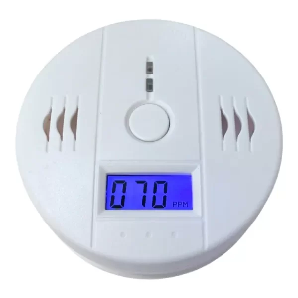 Producto - Detector de Monóxido de Carbono con Pantalla y Alarma de 85dB Funciona a Pilas - 5