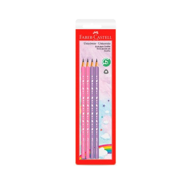 Producto - Lapiz x4 Faber Castell Unicornio