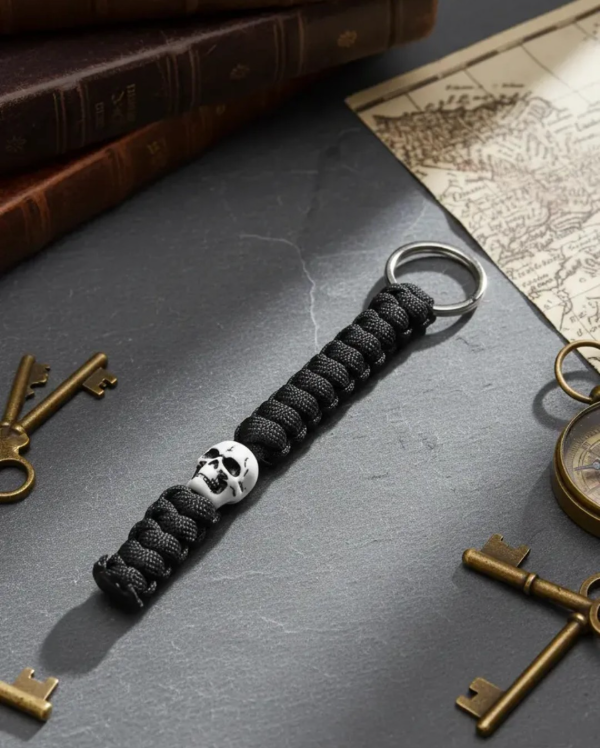 Producto - Llavero paracord con calavera