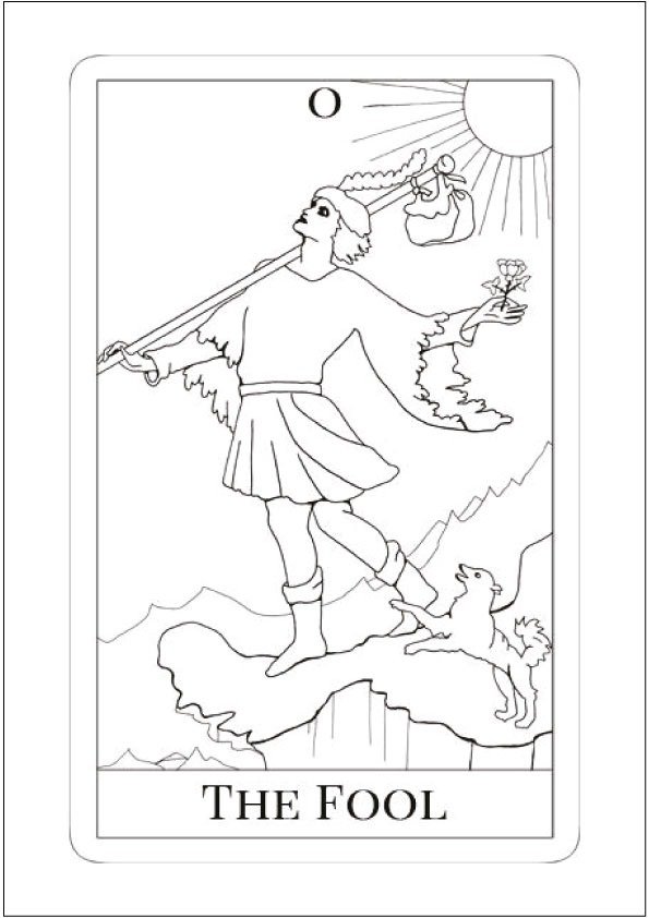 Producto - Tarot Pdf Colorear E Imprimir Arcanos Mayores Menores - 3