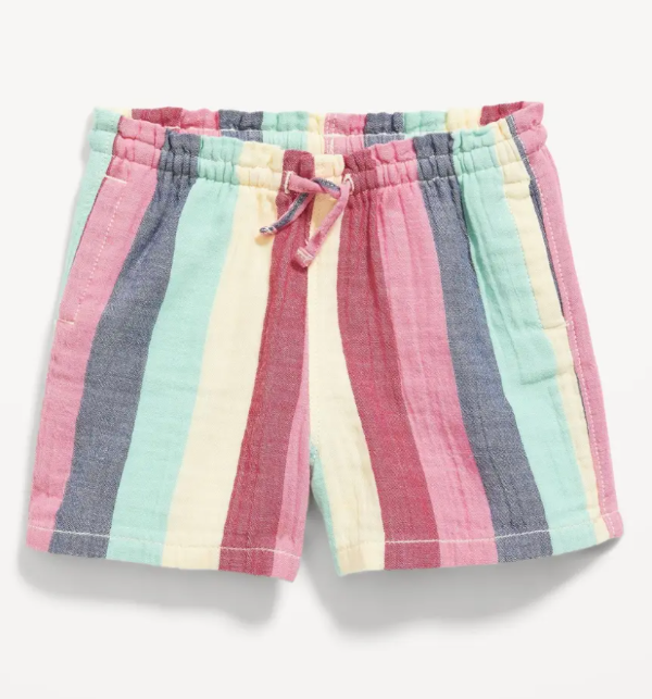 Producto - Short para Niñas Marca OLD NAVY Multi Stripes
