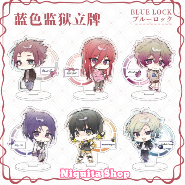 Producto - Blue Lock chibis names - Standees