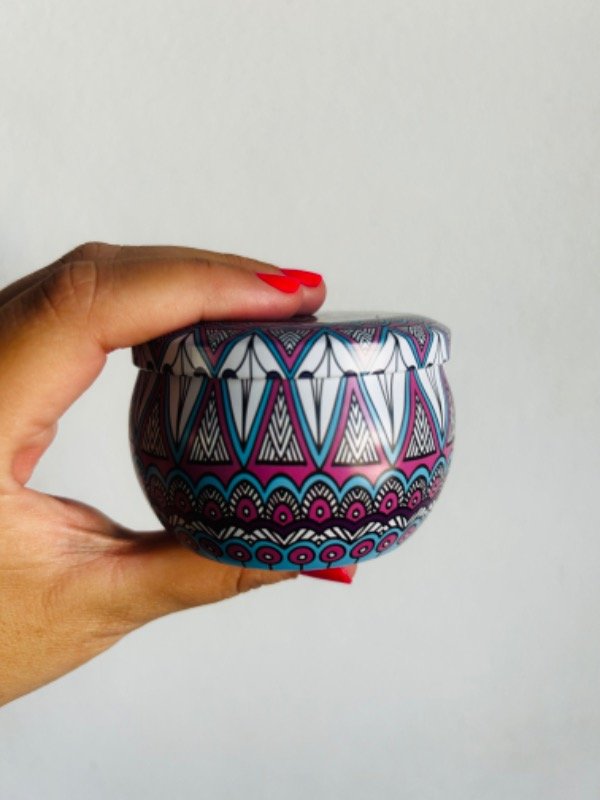 Producto - Vela perfumada en latita mandala - 4