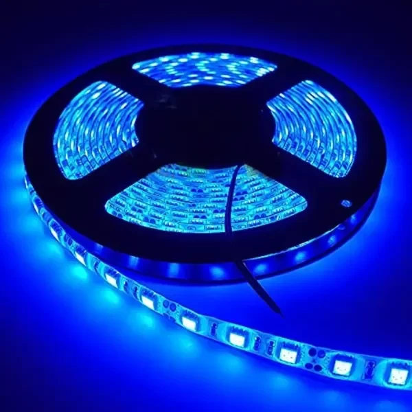 Producto - Tira Luces Led Azul 5 Mts. Modelo 2882 C/fuente