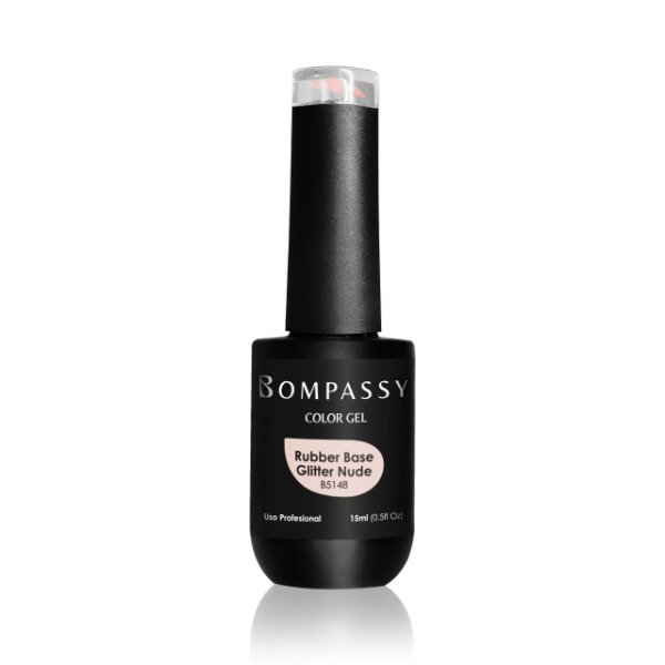 Producto - BASE RUBBER GLITTER NUDE