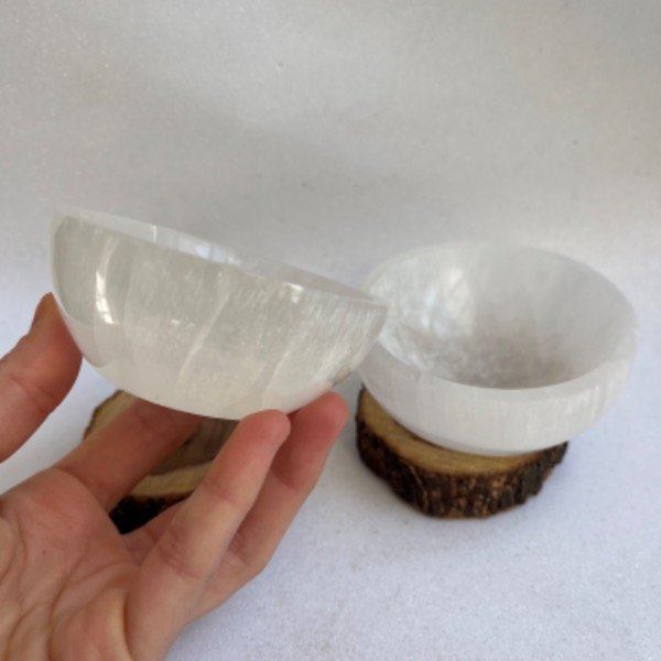 Producto - Cuenco de Selenita - (7,5cm)