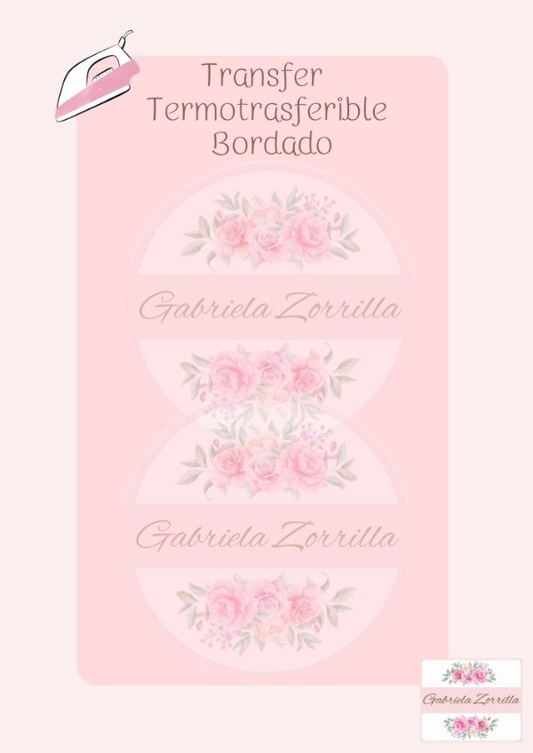 Producto - Transfer Termo transferible bordado Navidad N-3