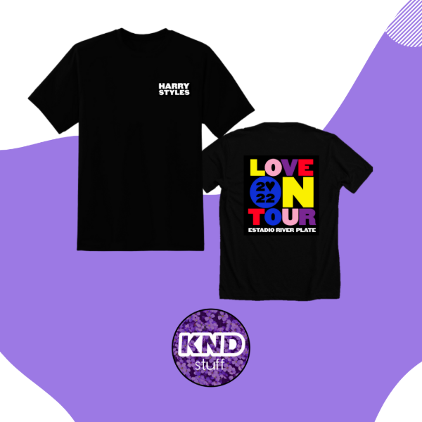 Remera Love on tour 2022 doble