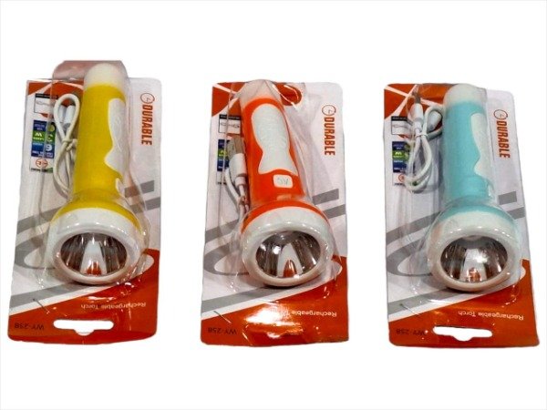 Producto - LINTERNA RECARGABLE USB 3DH-1725