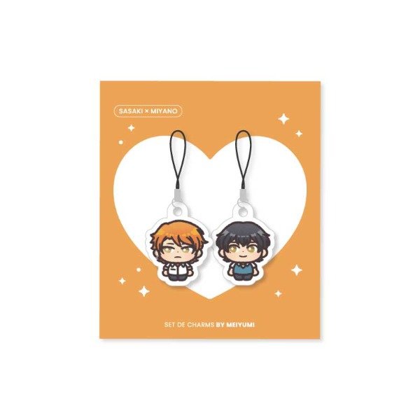 Producto - Set de charms "Sasaki to Miyano"