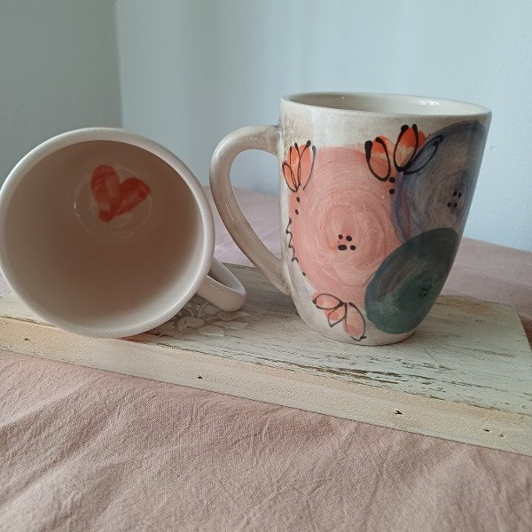 Producto - Taza Rosetón Hojitas - 4