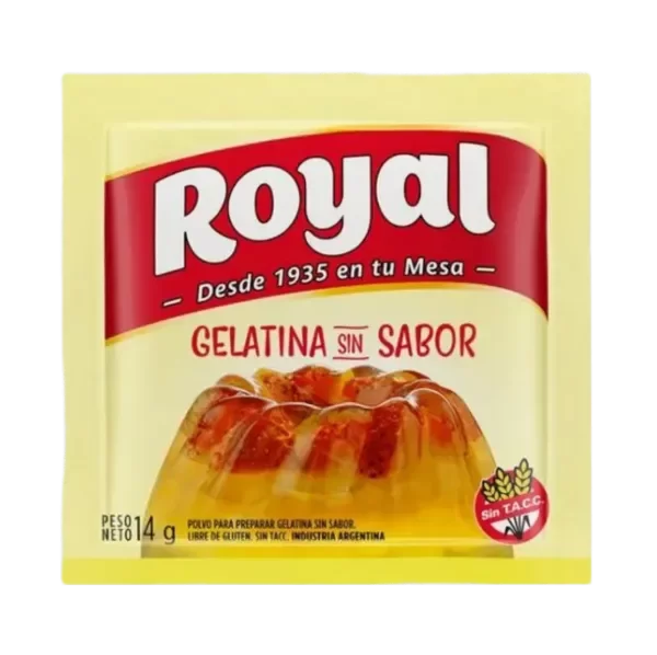 Producto - Gelatina Sin Sabor