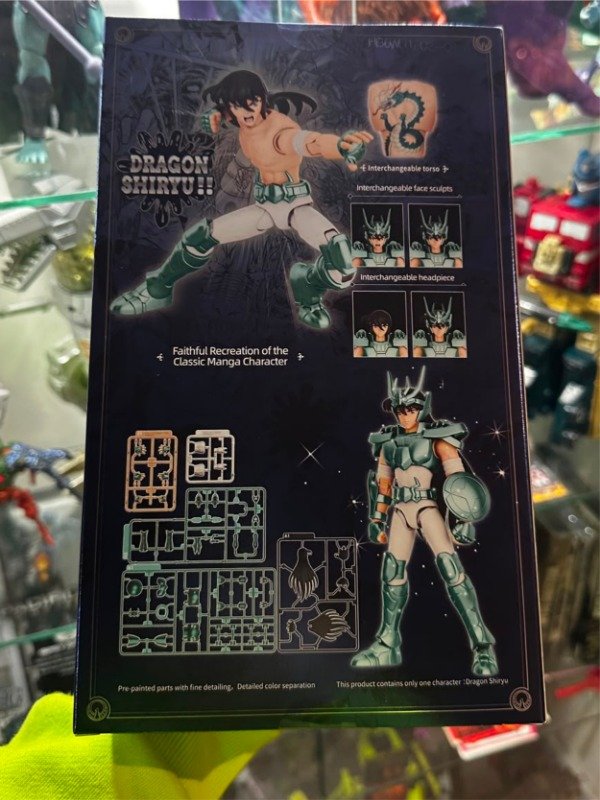 Producto - DRAGON SHIRYU Champion Class  Blokees Model kits SAINT SEIYA - 2
