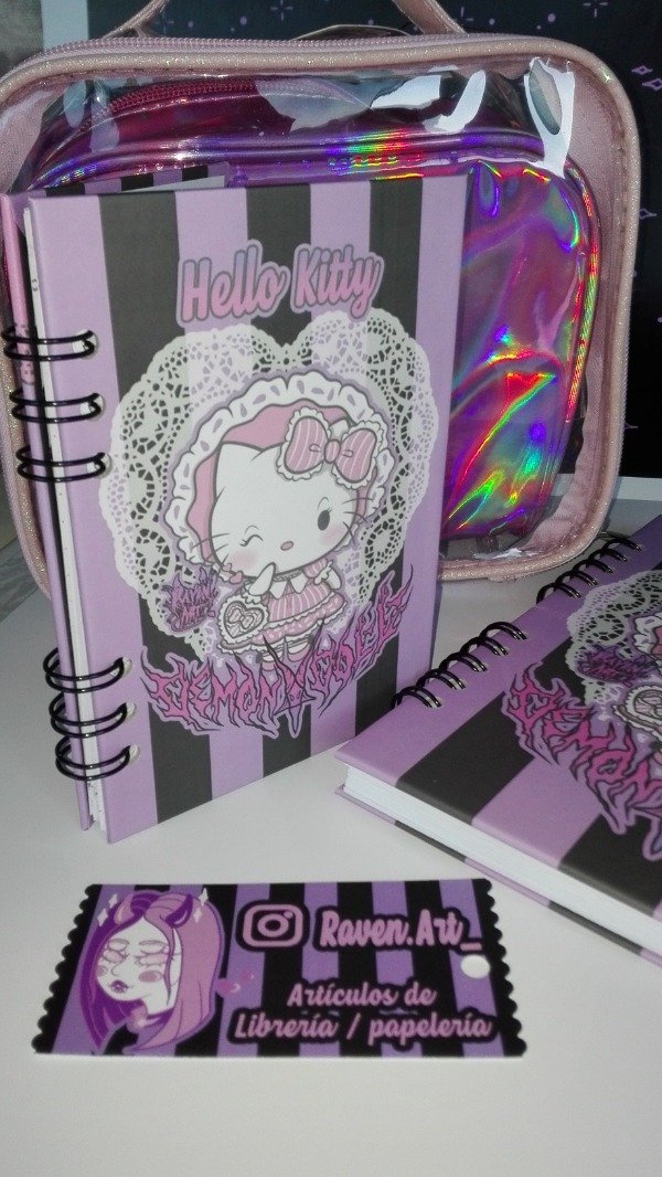 Producto - Hello Kitty - cuaderno A6 (chico) - B#034 - 0