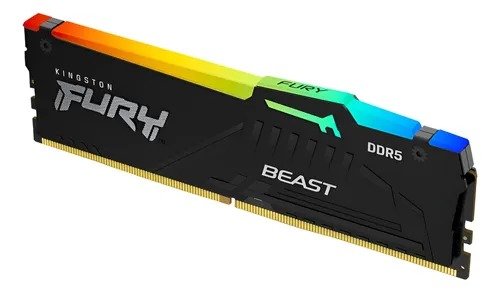 Producto - Memoria KINGSTON DDR5 16GB 6000MHZ FURY BEAST BLACK RGB