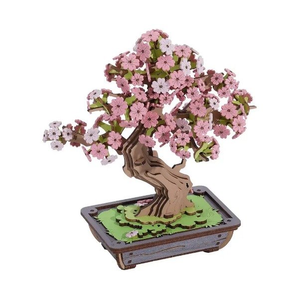 Producto - Robotime Rolife Bonsái Sakura (Sakura Bonsai) TG415 - 1