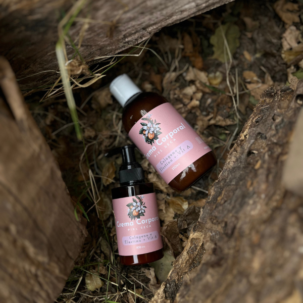Producto - Crema corporal piel seca (con colágeno, elastina y vitamina A)