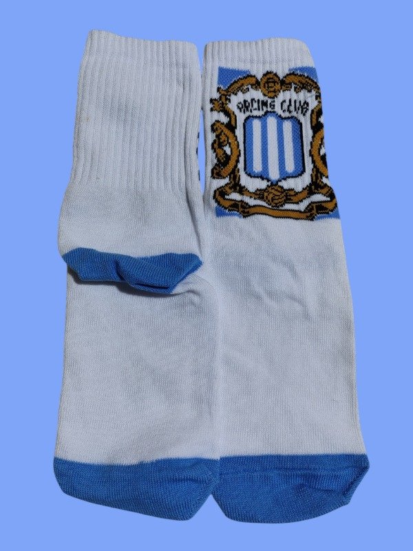 Medias blancas escudo retro — imagen 2