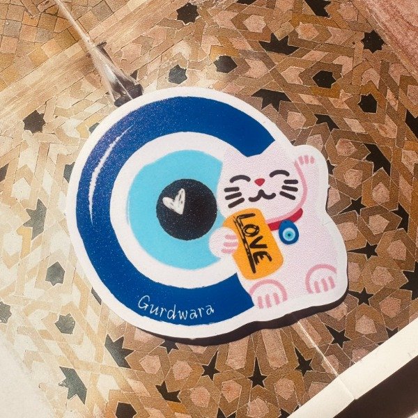 Producto - Sticker Mini Lucky Evileye Relieve