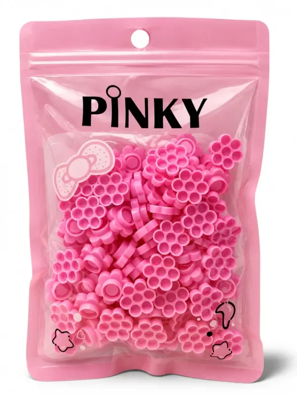 Producto - BASE FLOR ROSA PINKY 100u