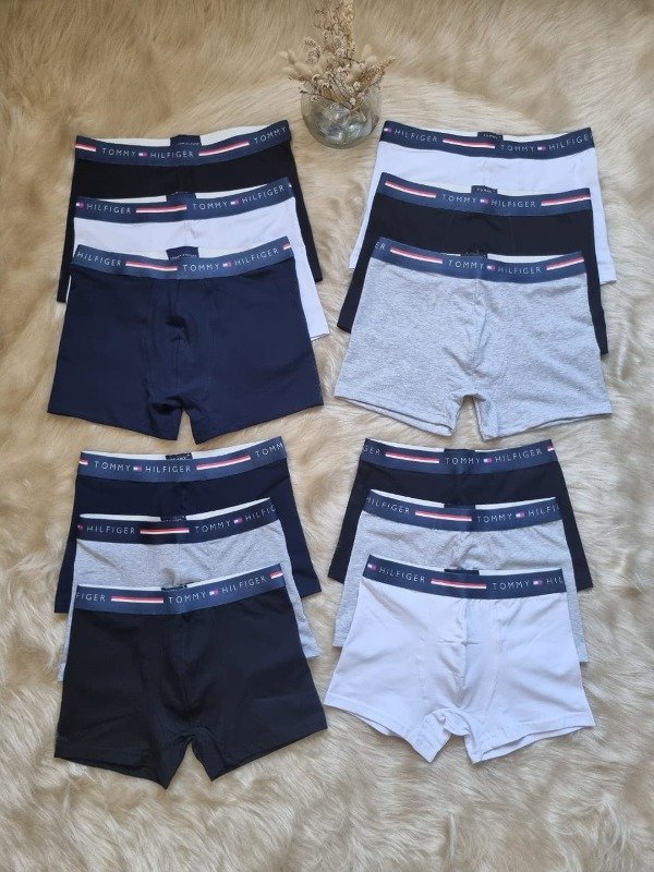 Producto - Boxer de algodón con lycra Tommy Hilfiger (El precio es por docena)