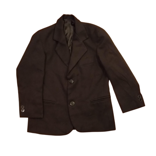 Producto - NORMAN - Blazer niño negro talle 6 con detalle