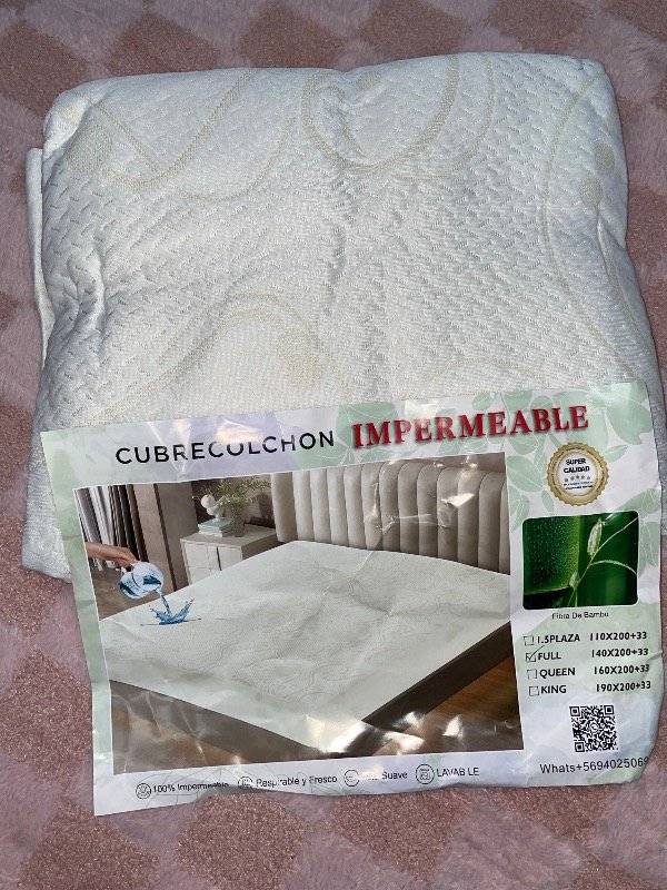 Producto - Cubre colchón impermeable BAMBOO 2 1/2 - 1