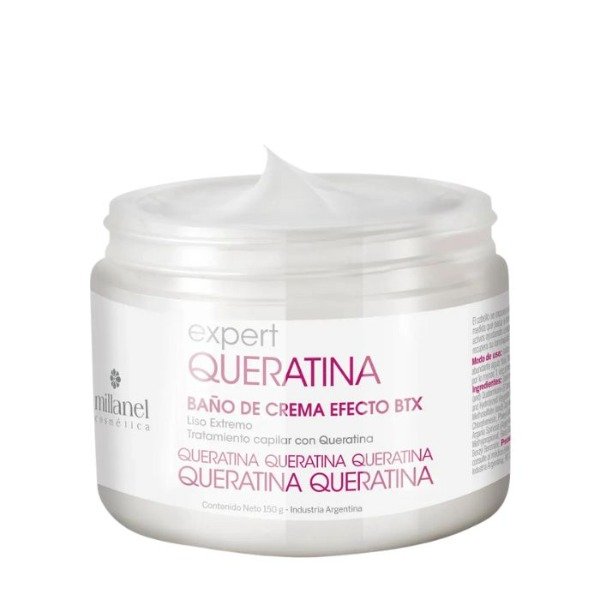 Producto - Baño de crema queratina con efecto BTX