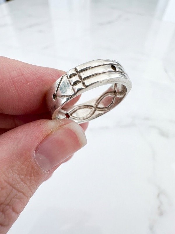 Producto - Anillo Atlante/ geometría sagrada/plata 925 - 1