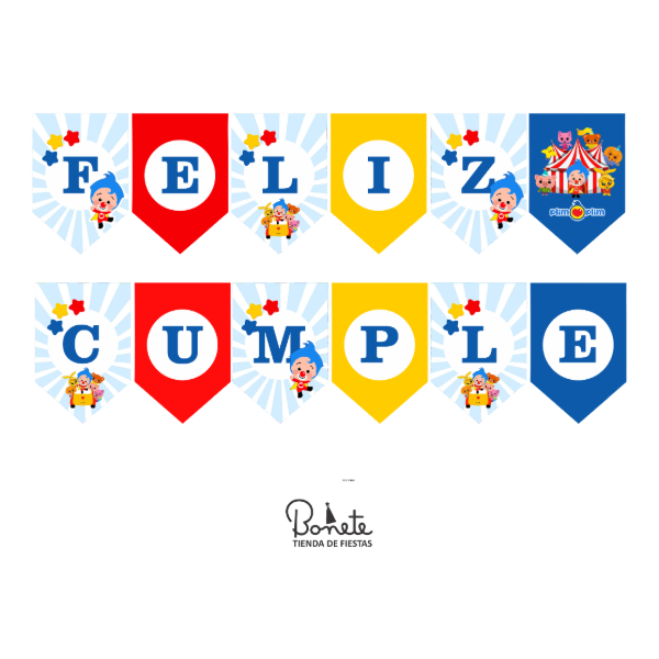 Producto - Plim Plim banderín FC