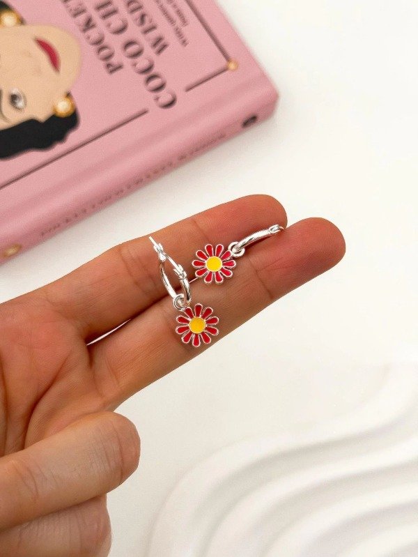 Producto - Aros florcitas