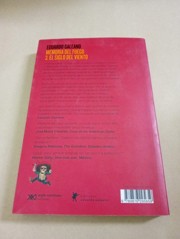 Producto - Memoria del fuego #3 El siglo del viento - Eduardo Galeano - Siglo XXI 2015 - 1