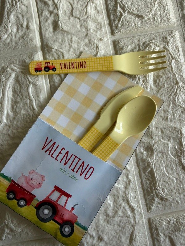 Producto - Cubiertos de polimero x3