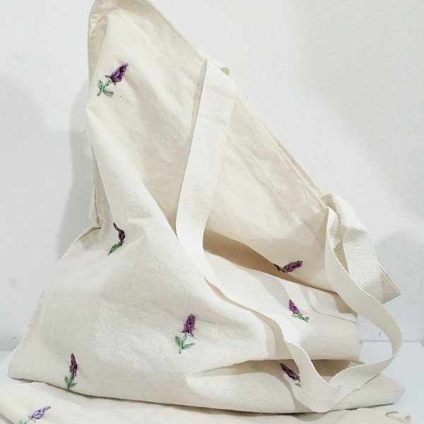 Producto - TOTE BAG / BOLSA LIENZO BORDADA