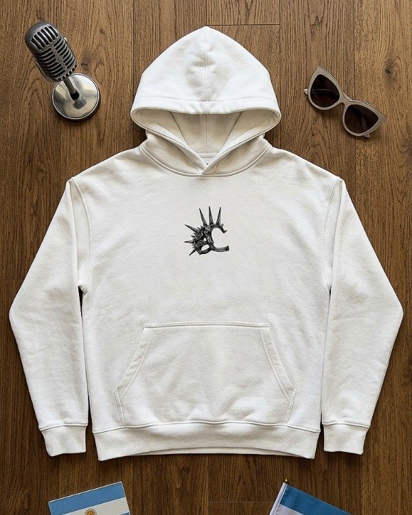Producto - Buzo Disciplina Lali Blanco