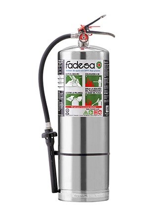 Producto - Extintor Manual de Ac. Inoxidable  Agua y AFFF AB