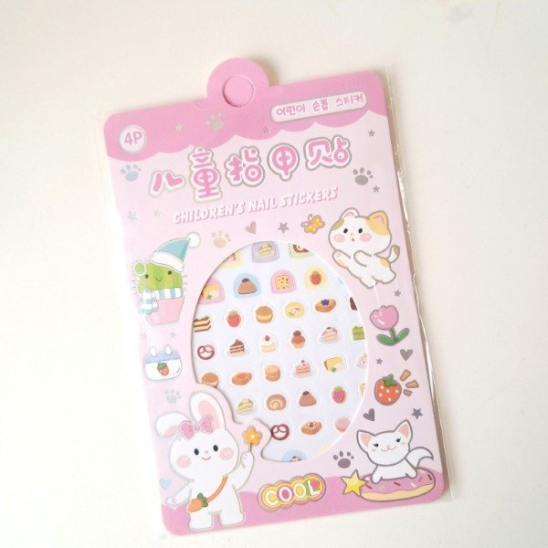 Producto - Set de 4 Mini Planchas de Stickers - Popurri (1)