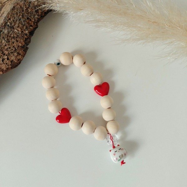 Producto - Amuleto Neko blanco