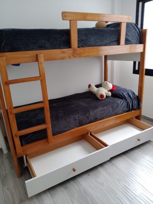 Producto - D3) Cama cucheta superpuesta marinera con cajones - 0