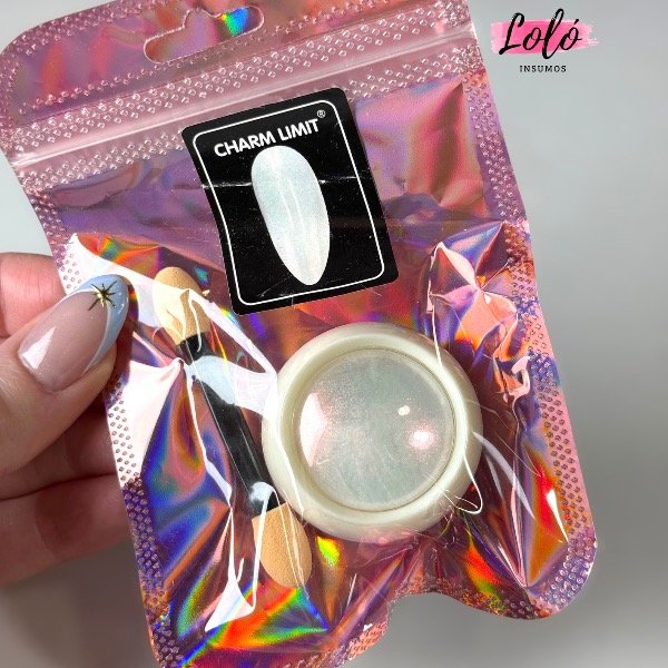Producto - Deco uñas polvo aurora Charm Limit - Rosa