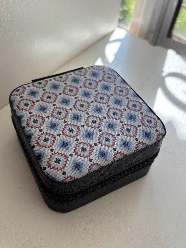 Producto - Alhajero cuadrado con diseño 2