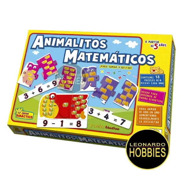 Producto - Animalitos Matemáticos Implás 70